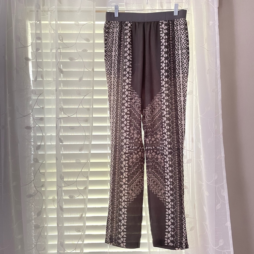 BCBG Print Trousers